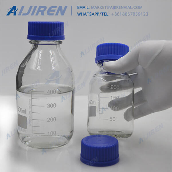 <h3>Amber Reagent Bottle with Screw Cap and Pouring Ring - 1000 ml</h3>
